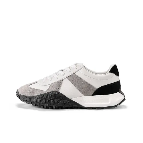 GOTO Немецкие армейские кроссовки Low Top Черный Белый Унисекс