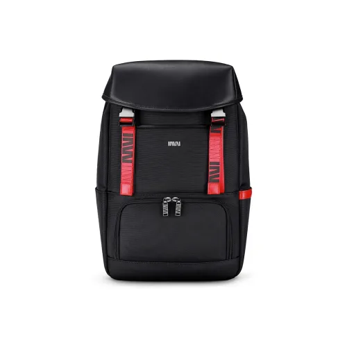 SEPTWOLVES Ткань ПУ (полиуретан) Рюкзак Унисекс Черный