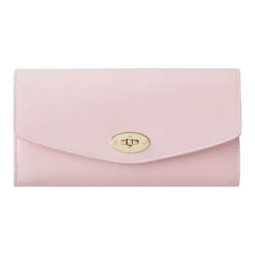 Mulberry Darley Телячья кожа Кошелек Женские Розовый