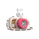 Розовый кролик пористый пузырьки камера