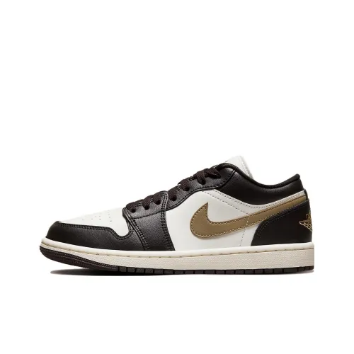 Jordan Air Jordan 1 Винтажные баскетбольные кроссовки Low Топ Женские