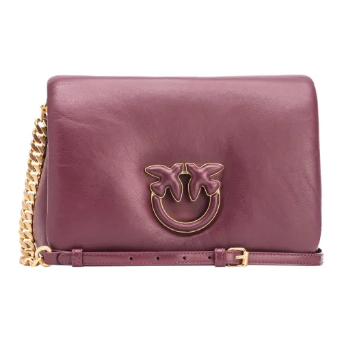PINKO Love Bag Овчина Swallow Сумка Сумка через плечо Сумка через плечо Стандартная Женская Бордовая