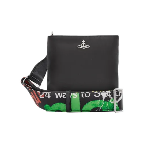 Vivienne Westwood Squire Polyester Плечо Сумка Мужская Черная