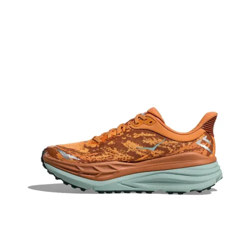 HOKA ONE ONE Stinson 7 Беговые кроссовки Низкий топ Оранжевый Мужской