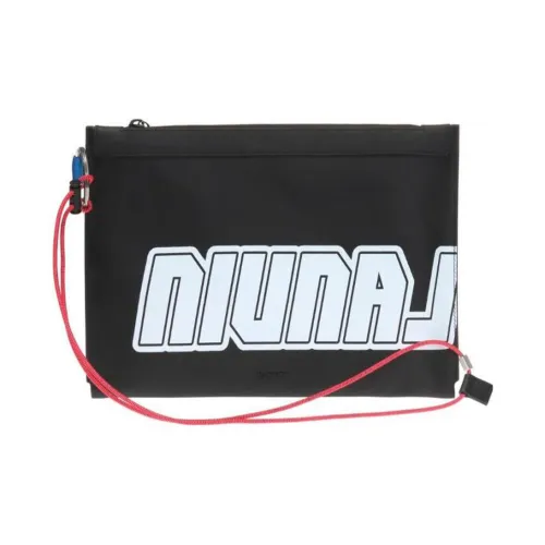 Lanvin Кожа с Полиэстером Клатч Мужской Черный