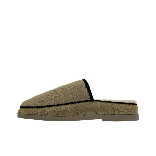 CHANEL Домашние тапочки Женские Зеленый