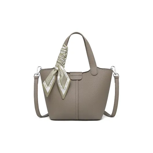 Espin Натуральная кожа Сумка-ведро из крупнозернистой текстуры коровьей кожи Сумка на одно плечо Средняя женская сумка