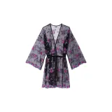 Чёрный цветок, вышивка