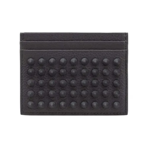 CL LUBOTING Телячья кожа Держатель для карт Стандартный Мужской Серый