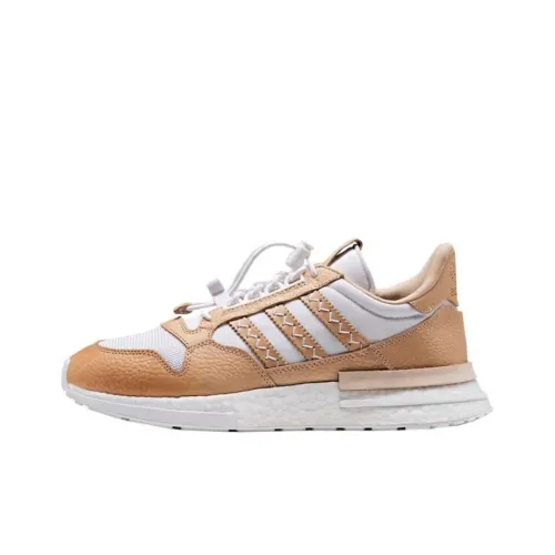 Hender x adidas originals ZX 500 Дышащий Низкий Топ Casual Унисекс Коричневый Белый