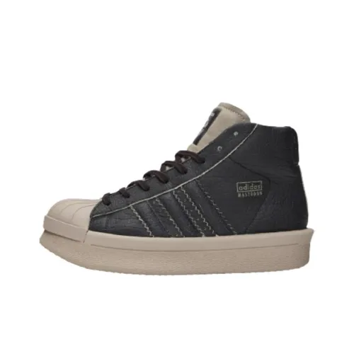 Adidas Originals x Rick Owens Pro Model Водонепроницаемые высокие кроссовки для скейтбординга унисекс черные