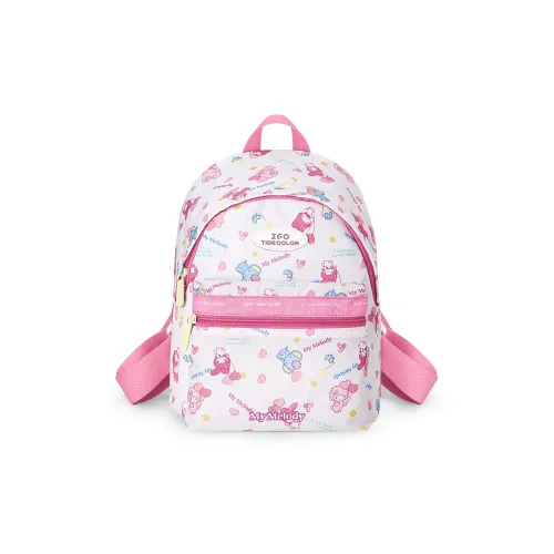 Zgo Санрио Коллаборация IP My Melody Collection полиэстер рюкзак средний женский розовый
