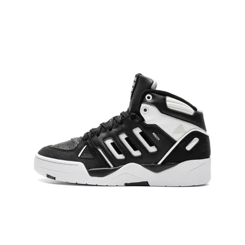 Adidas Midcity MID Топ Кроссовки для скейтбординга Мужской Черный