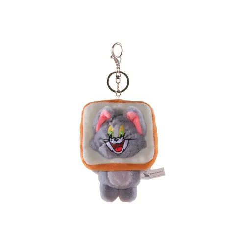 HUGKIS x WARNER Том и Джерри Персонажи .Imgur 'Том и Джерри Тост Стиль' Куклы Плюшевая кукла 12 см Рекомендуемый рост