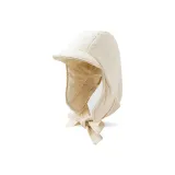 Шнуровка, пилотная шляпа - бежевая