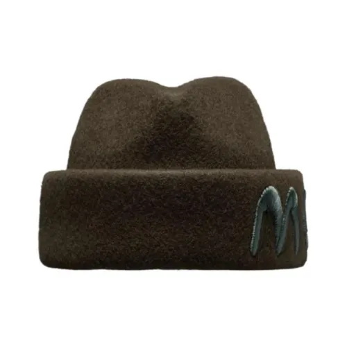 Moncler Шерпа Шапки и Кепки Мужские Коричневые