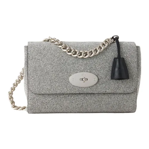 Mulberry Lily Sparkling Crystal с шелковистой телячьей кожей сумка через плечо сумка на плечо женская серебряная