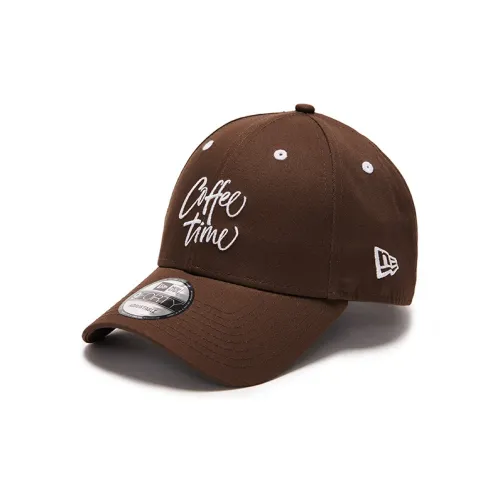 New Era Хлопковые кепки унисекс кофейного цвета