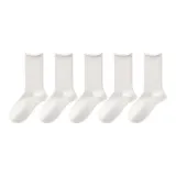 5 пар (5 белых)
