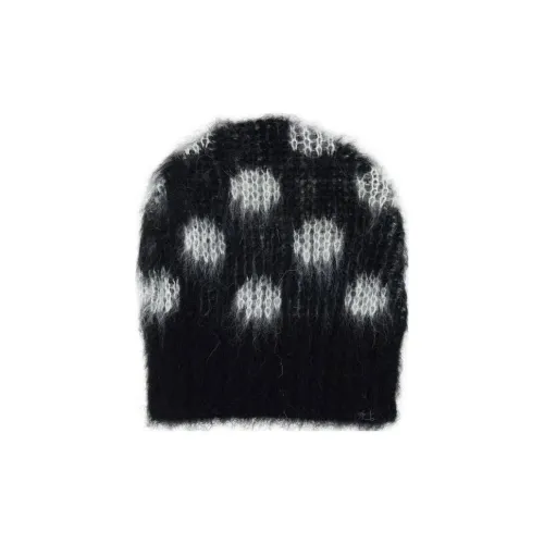 MARNI Mohair Beanies Men's Black MARNI Мохер Шапки-бини Мужской Черный