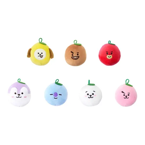 LINE FRIENDS BT21 CHEWY CHIMMY Коллекция MINI DOLL Аксессуары Набор Куклы Плюшевый Брелок