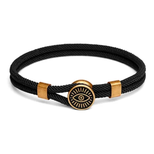 SUSOOK Медный Модифицированный полипропилен Браслеты Унисекс Красный черный