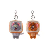 Том Кошка Плюшевая Подвеска (Модель Тост) + Джерри Мышка Плюшевая Подвеска (Модель Тост)