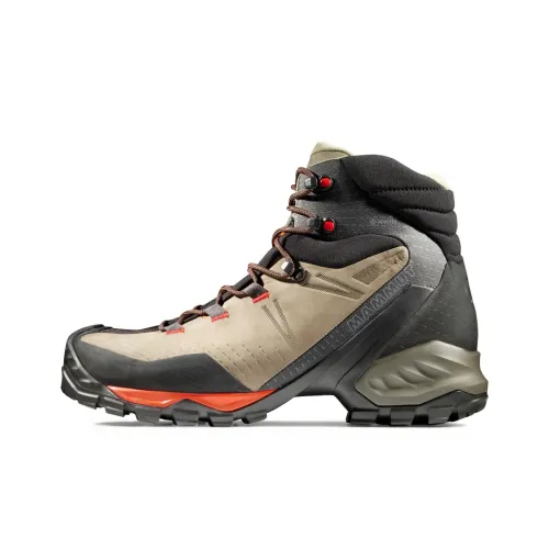 MAMMUT Водонепроницаемый Устойчивый к истиранию Амортизация Короткие Альпинистские ботинки Мужские Черный Серый Оранжевый Многоцветный
