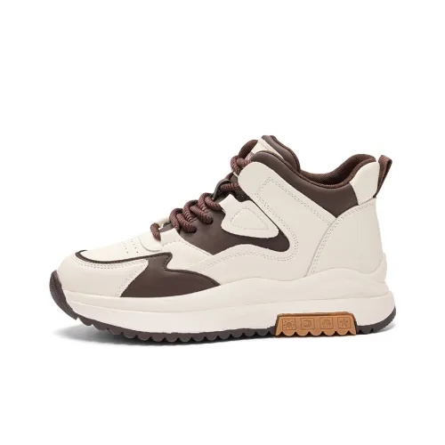 BAIJIHONG Противоскользящий Износостойкий Легкий Увеличивающий высоту Высокий Топ Повседневная Обувь 5,5 см Женская