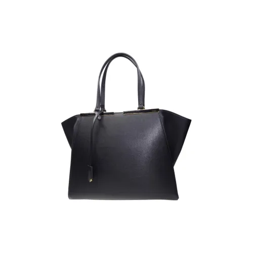 FENDI Сумка через плечо из коровьей кожи сумка-тоут сумка для покупок обычная сумка женская черная