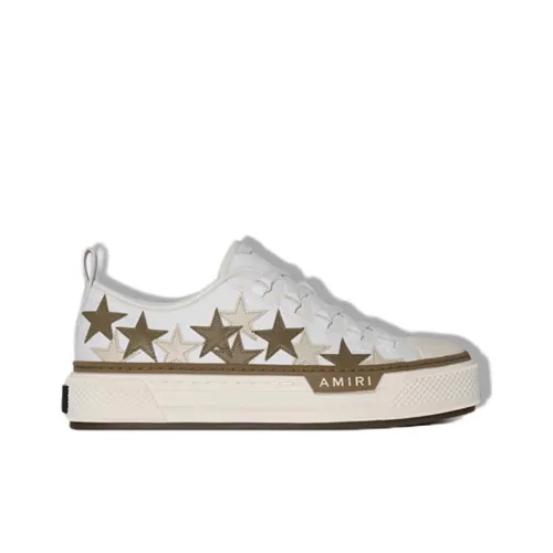 AMIRI Low-Top Canvas Shoes White Men's