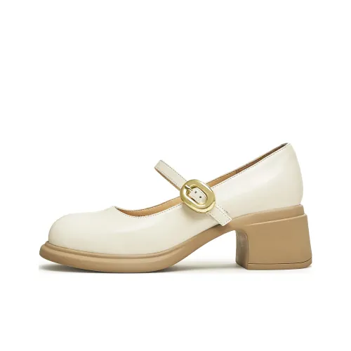 teenmix Грубый каблук Туфли Мэри Джейн 5,5 см Женские