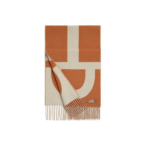 HERMES Casaque Кашемир Вязаные Шарфы Унисекс