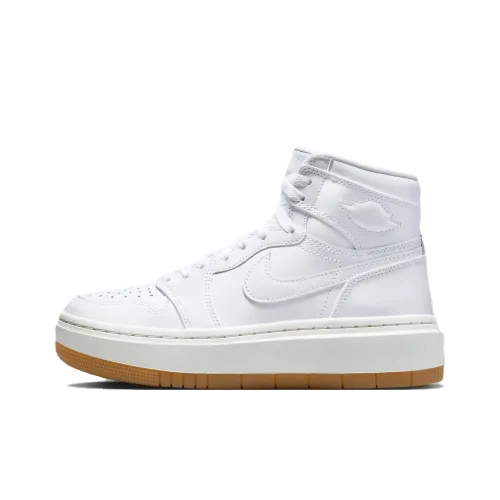 Jordan Air Jordan 1 ELEVATE High Топ Винтажные баскетбольные кроссовки Женские Белые