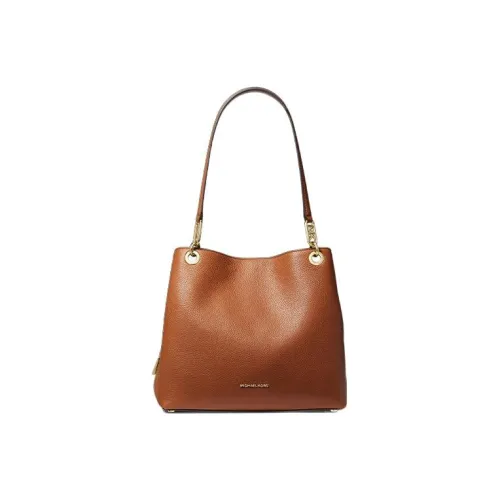 MICHAEL KORS Телячья кожа Одно плечо Сумка Большая Женская Кожа Коричневый Хаки