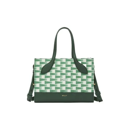 BALLY Коровья кожа Тоут Сумка Сумка для покупок Сумка через плечо Сумка Мини Женская Зеленая