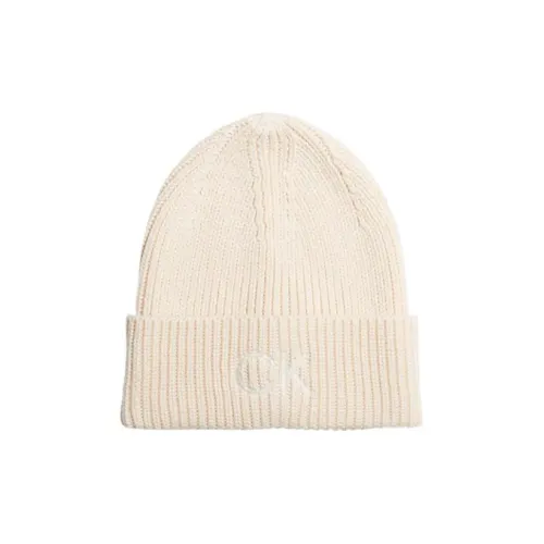 CALVIN KLEIN Органический хлопок Шапки-бини Женские Белые