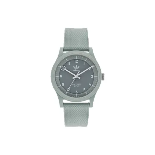 Adidas Originals Street Series Наручные часы Солнечный кварцевый механизм Смольный ремешок Серый циферблат Мужские часы