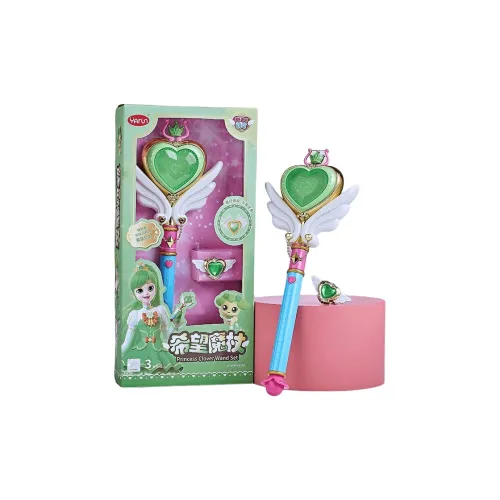 Фантастический и милый Сердце Волшебный Шляпка Звуковая Wa Свет Фея Шляпка Коллекция Игрушки