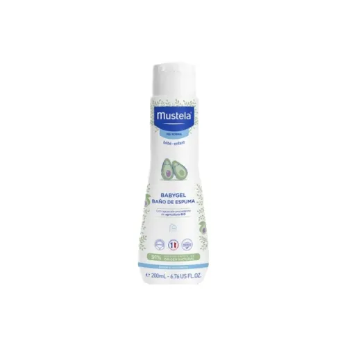 MUSTELA Губка Гели для душа Увлажняющие 200 мл