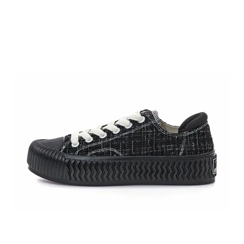 Excelsior Low-Top Canvas Shoes Velvet Black Unisex Экзельсиор Низкие Кеды Велюр Черные Унисекс