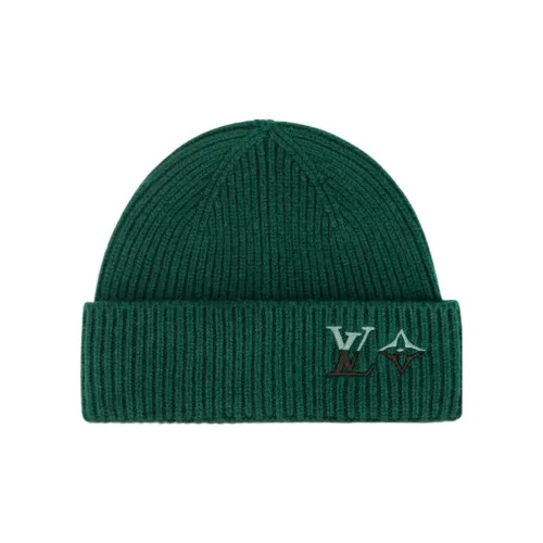 LOUIS VUITTON DUAL Шапки-бини Мужской Темно-зеленый