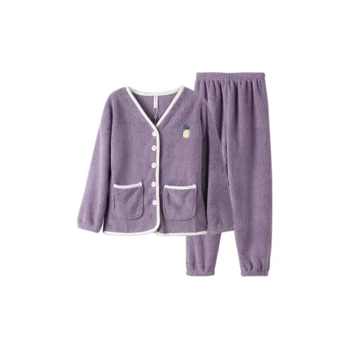 FENTENG J98241332 Лаванда Женские Пижамные Комплекты