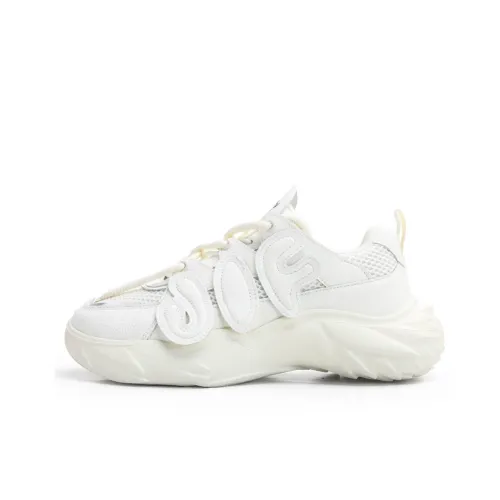 Jifffly Низкие кеды с толстой подошвой Унисекс