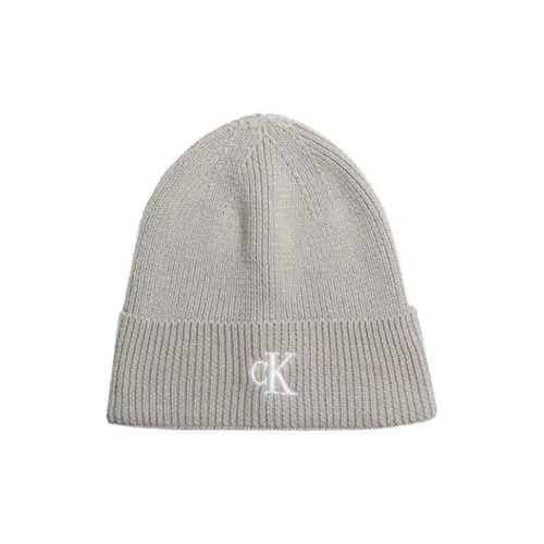 CALVIN KLEIN Переработанный кашемир Шапки-бини Женские Серый