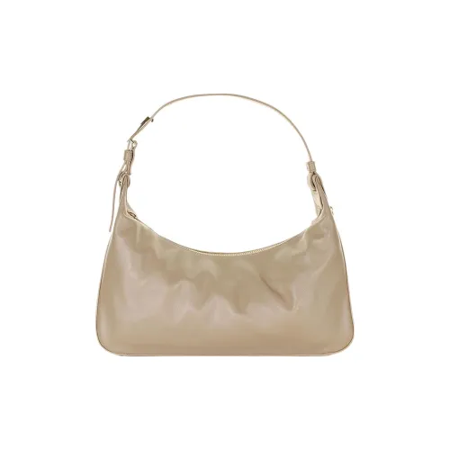 Furla Сумка через плечо из кожи женская бежевая