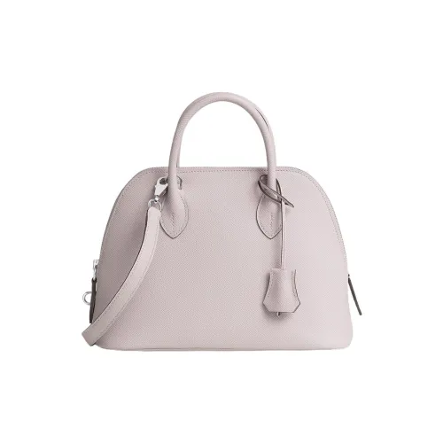 HERMES Bolide Epsom Телячья кожа Сумка для боулинга Сумка через плечо Женская 09 Розово-фиолетовый Pâle Фантастический фиолетовый