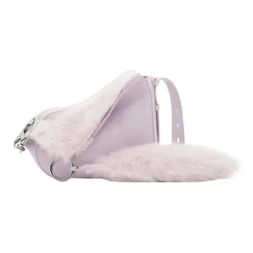 Burberry Телячья кожа Сумка через плечо Маленькая Женская Мягкая Туманный