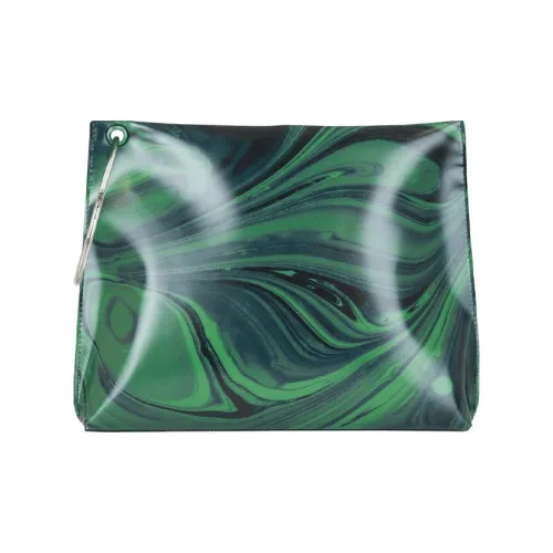 DRIES VAN NOTEN Кожа Клатч Женские Зеленый