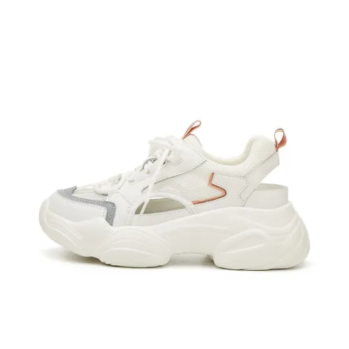 DAPHNE Low Топ Толстая подошва Кроссовки Женские